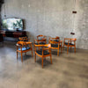 Set of Eight Wegner Style Armchairs