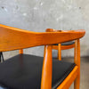 Set of Eight Wegner Style Armchairs
