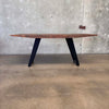 CB2 Phoenix Rustic Work Table Reclaimed Wood