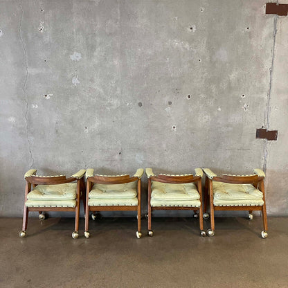 Set of Four Allan Gould Mid Century Modern Chairs