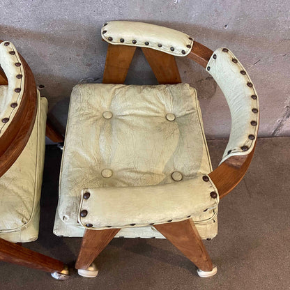 Set of Four Allan Gould Mid Century Modern Chairs
