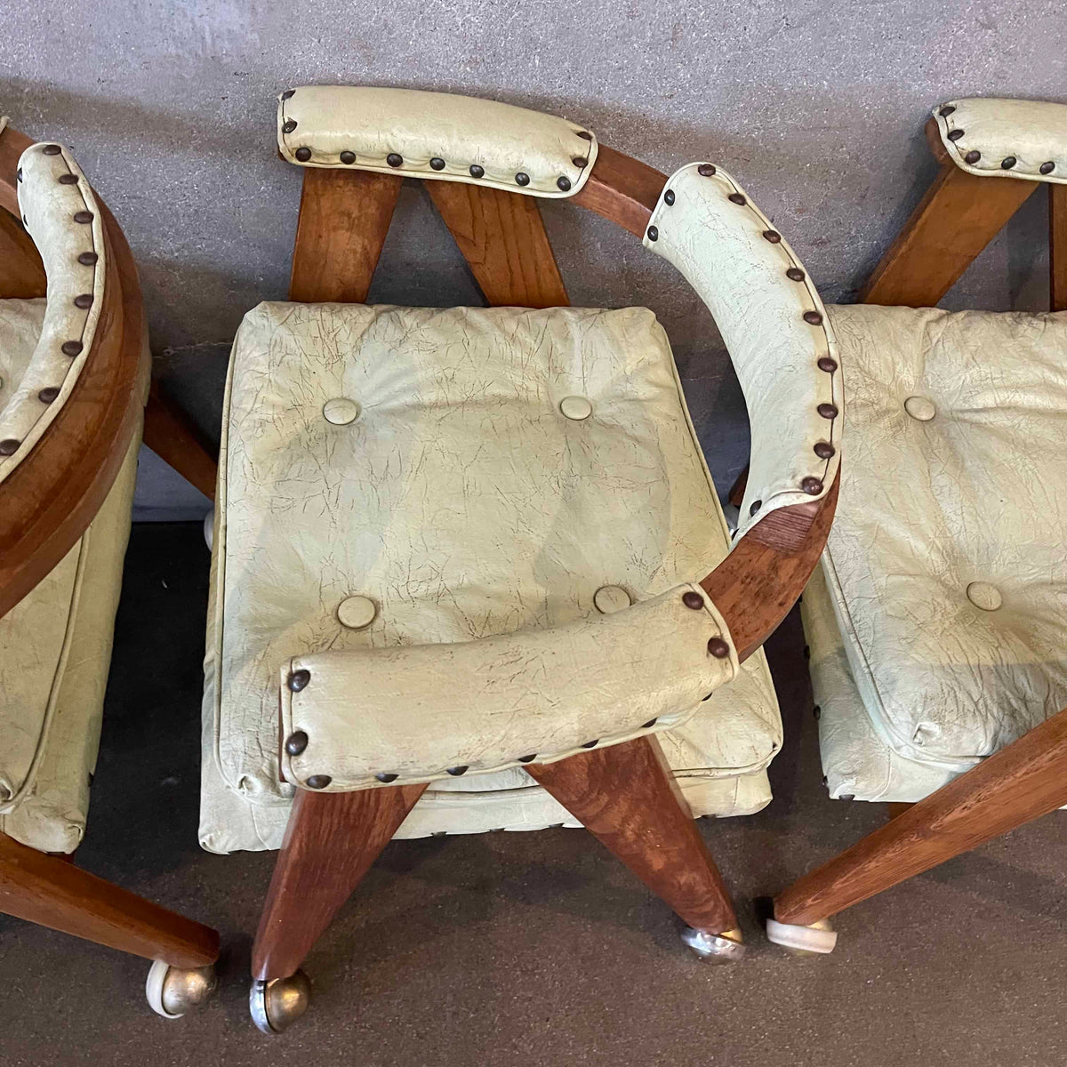 Set of Four Allan Gould Mid Century Modern Chairs