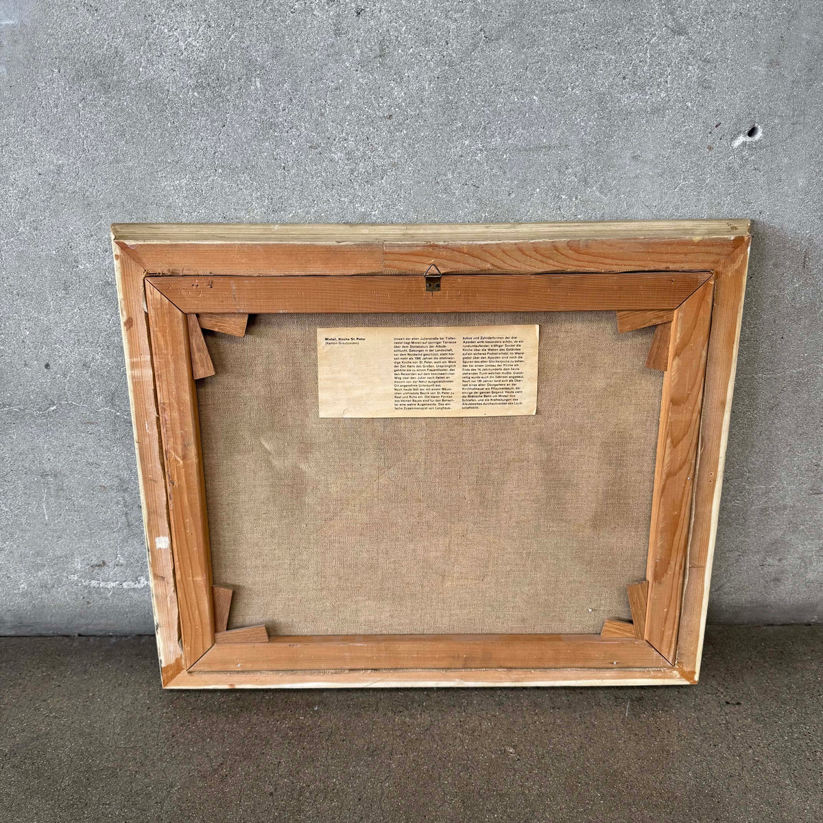 Westhauser Painting 1965