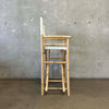 Vintage Bamboo Barstool #1