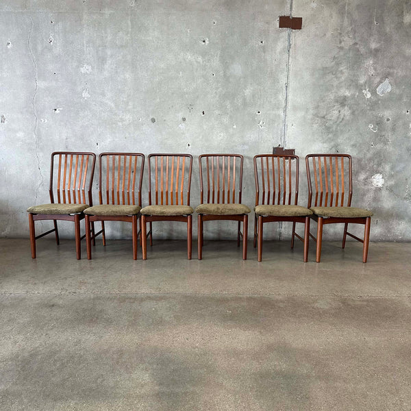 Set of 6 Teak & Afromosia Dining Chairs by Svend A. Madsen