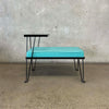 Hair Pin Leg Telephone Bench
