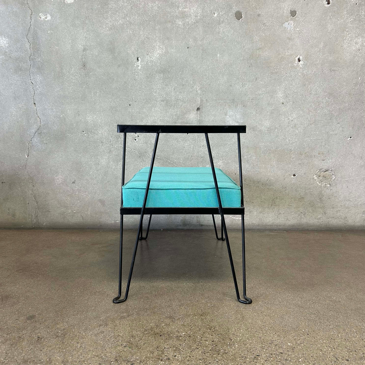 Hair Pin Leg Telephone Bench
