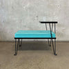 Hair Pin Leg Telephone Bench