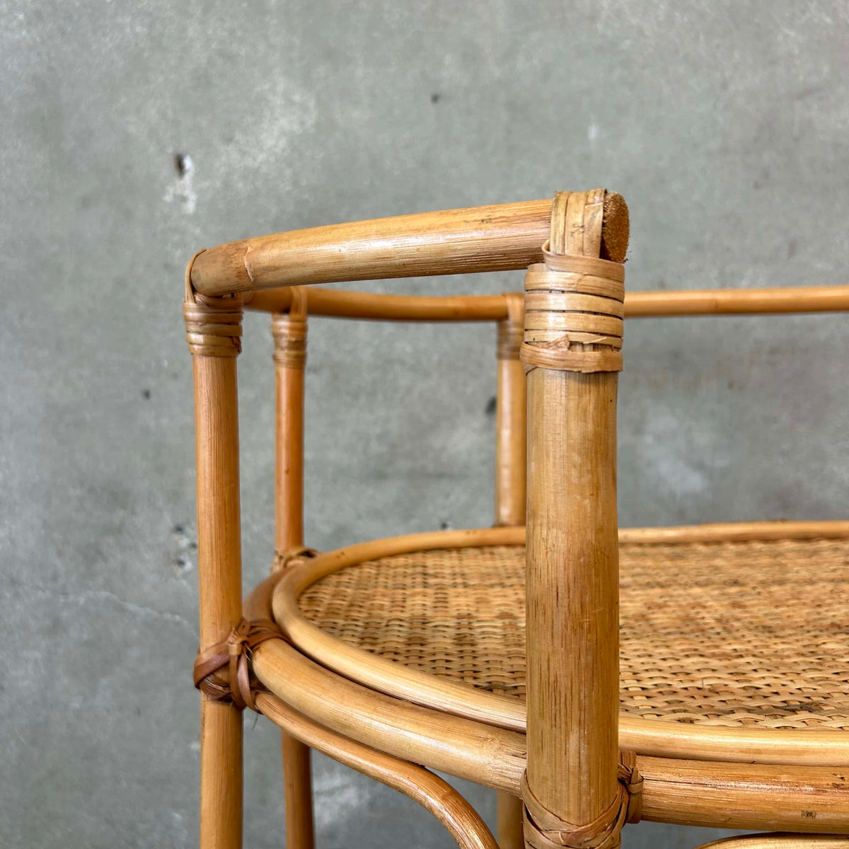 Bamboo Bar Cart