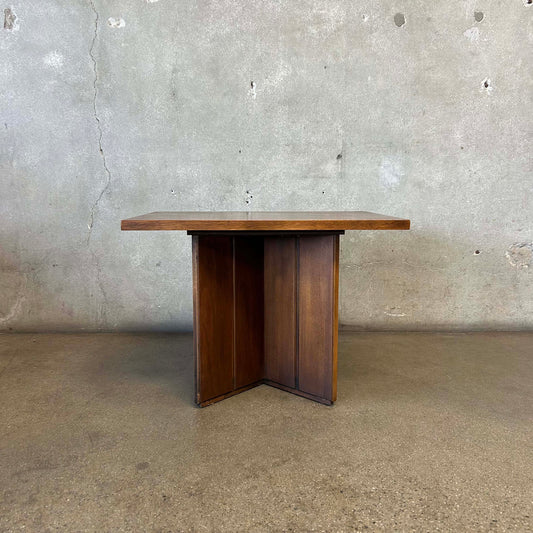 Mid Century Modern Walnut Side Table
