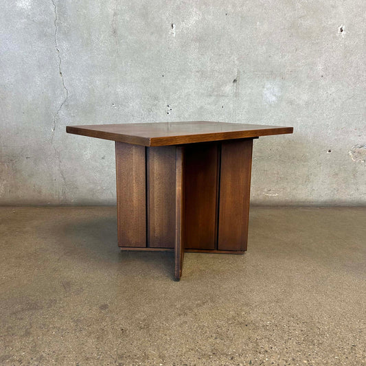 Mid Century Modern Walnut Side Table