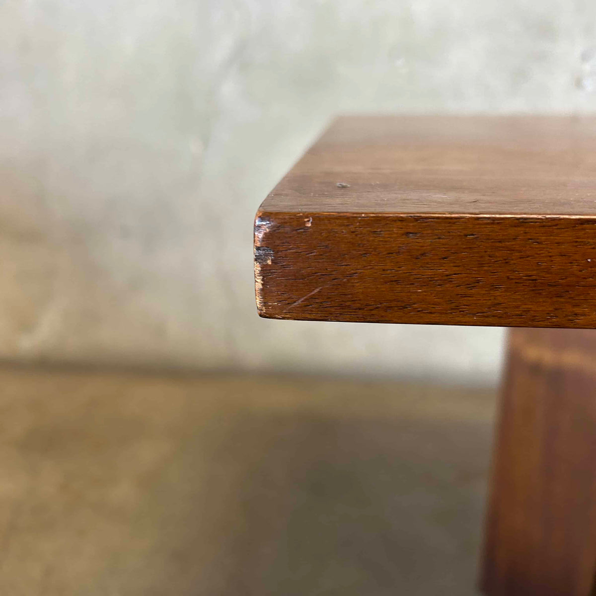 Mid Century Modern Walnut Side Table