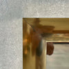 Vintage Gold Brass Mirror