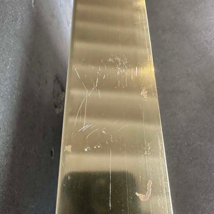 Vintage Gold Brass Mirror