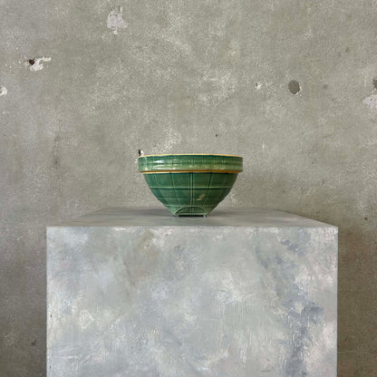 1930s McCoy Yelloware Mixing Bowl #11