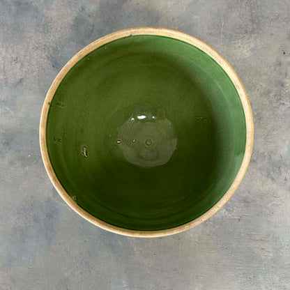1930s McCoy Yelloware Mixing Bowl #9