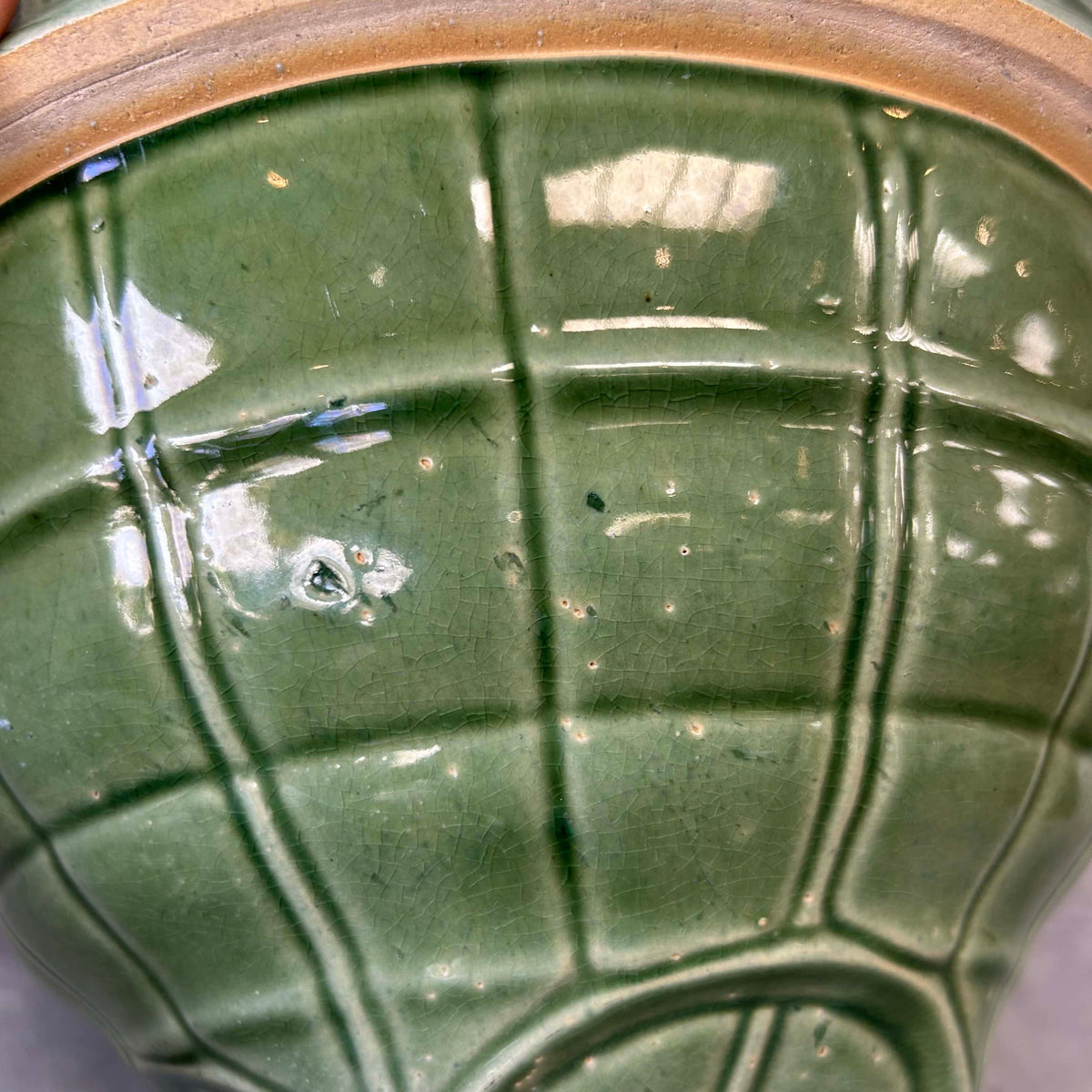 1930s McCoy Yelloware Mixing Bowl #9
