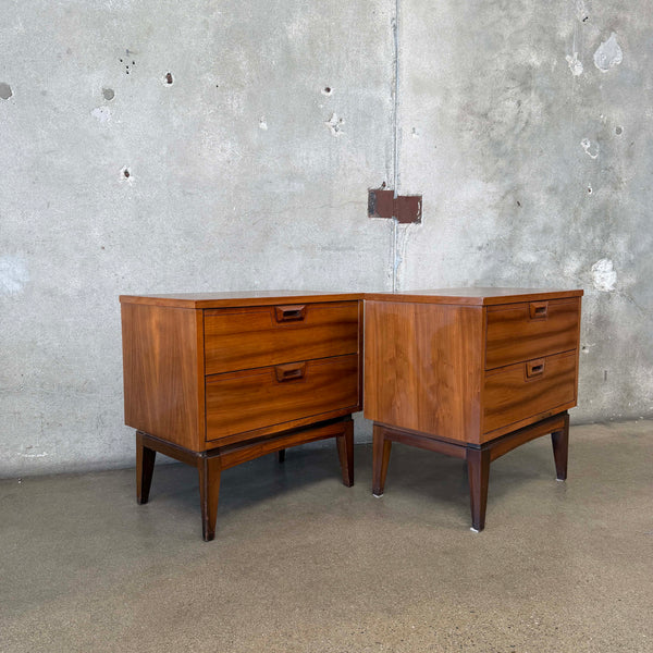 Pair Mid Century Modern Night Stands