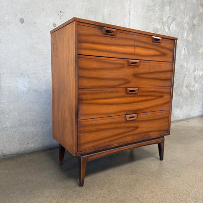 Mid Century Modern 4 Drawer Highboy JB Van Sciver