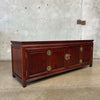 Mahogany Solid Wood Bi-Fold Sideboard