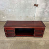 Mahogany Solid Wood Bi-Fold Sideboard