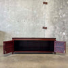 Mahogany Solid Wood Bi-Fold Sideboard