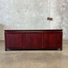 Mahogany Solid Wood Bi-Fold Sideboard