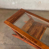 Modern Wood & Glass Coffee Table