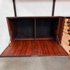 Cado Wall Unit Rosewood Desk & Bookcase With Key