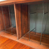 Cado Wall Unit Rosewood Desk & Bookcase With Key