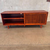 Mosaic TV Console Solid Acacia Wood
