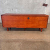 Mosaic TV Console Solid Acacia Wood