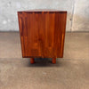 Mosaic TV Console Solid Acacia Wood