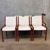 Set of Six Mid Century Modern Style Dining Chairs