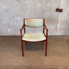 Gunlocke Modern Walnut Armchair After Jens Risom #2