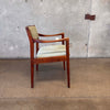 Gunlocke Modern Walnut Armchair After Jens Risom #2
