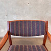 Gunlocke Modern Walnut Armchair After Jens Risom #1
