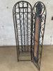 Mid Century Iron French Style Wine Rack