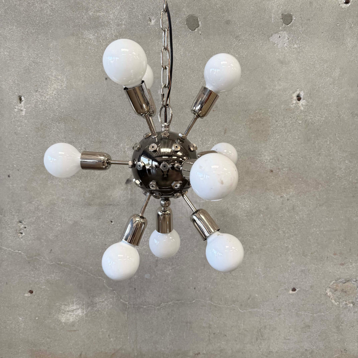 Post Modern Sputnik (9) Lamp Chandelier by Luminaire