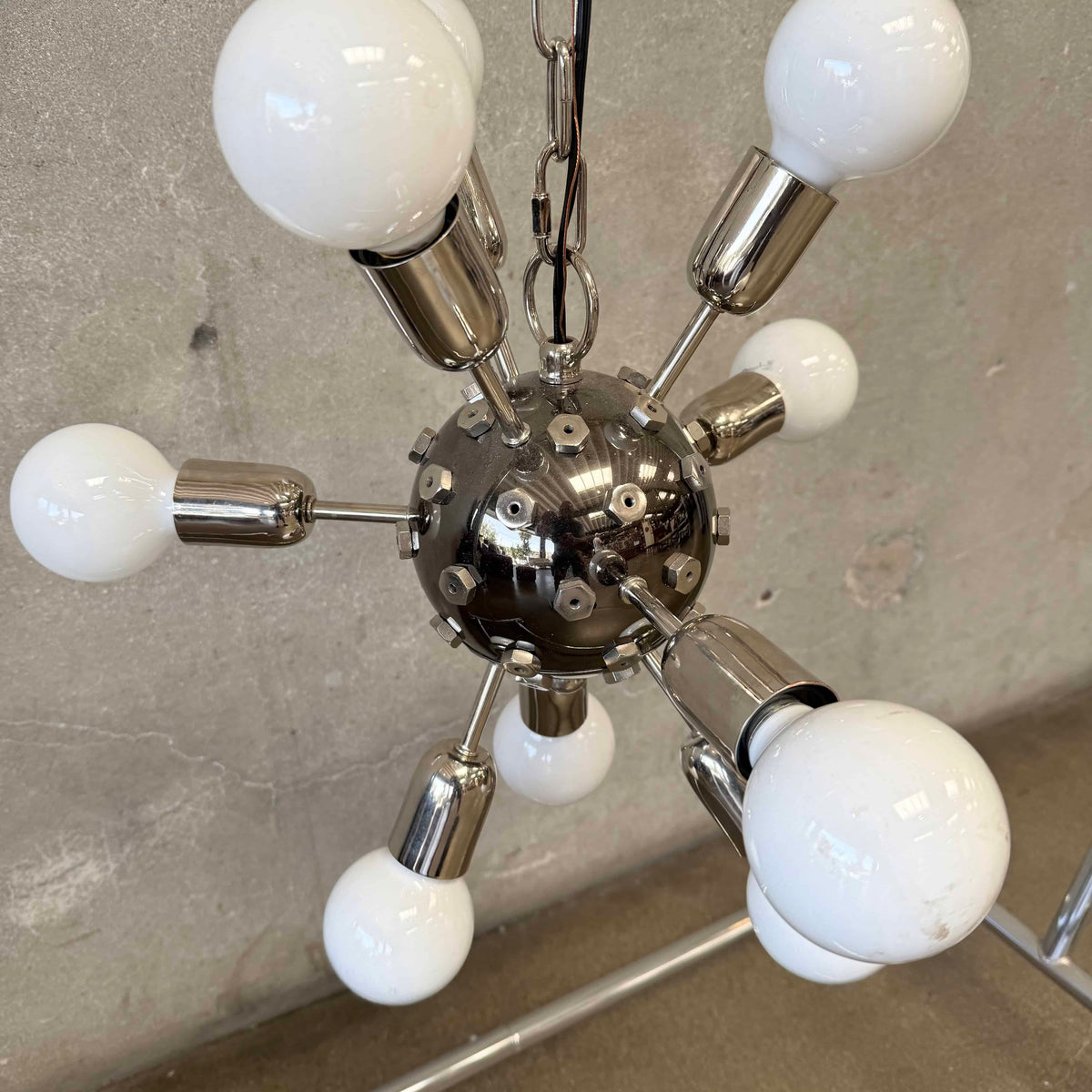 Post Modern Sputnik (9) Lamp Chandelier by Luminaire