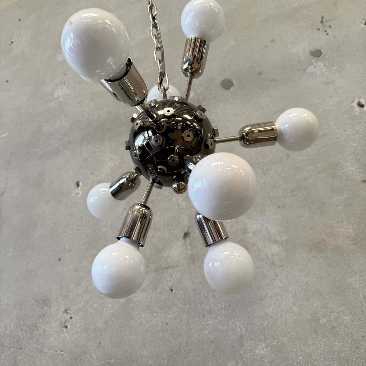 Post Modern Sputnik (9) Lamp Chandelier by Luminaire