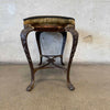 1920 Metal Bench w/Original Mohair