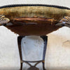 1920 Metal Bench w/Original Mohair