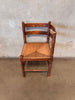 Antique Corner Chair w/Rush Seat (As - Is)