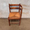 Antique Corner Chair w/Rush Seat (As - Is)