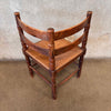 Antique Corner Chair w/Rush Seat (As - Is)