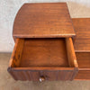 Unusual Vintage End Table w/Drawer
