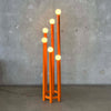 60s Orange Robert Sonneman Waterfall Lamp