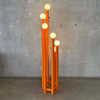 60s Orange Robert Sonneman Waterfall Lamp