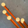 60s Orange Robert Sonneman Waterfall Lamp